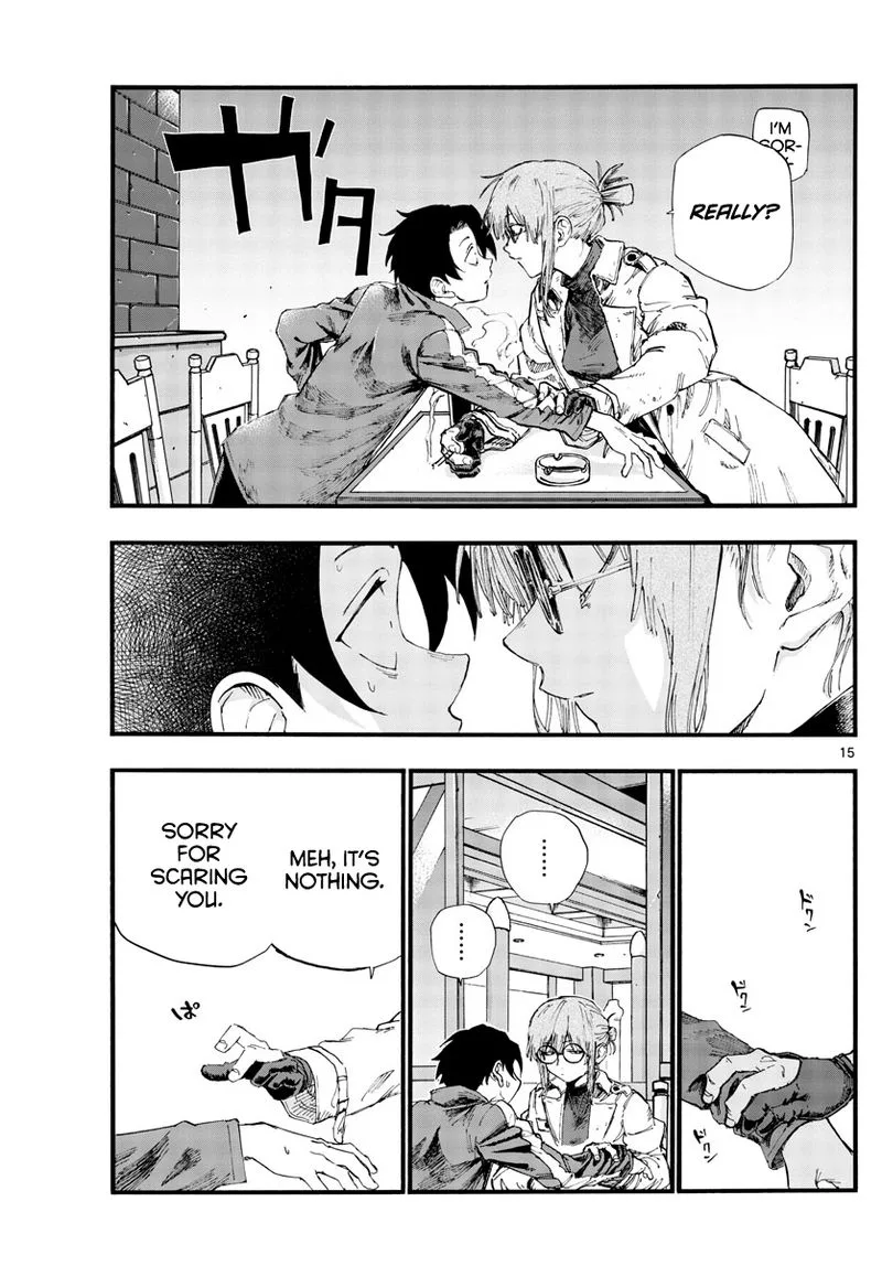 Yofukashi no Uta Chapter 36 page 15