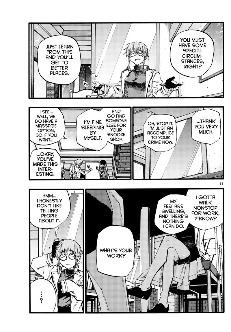Yofukashi no Uta Chapter 36 page 11