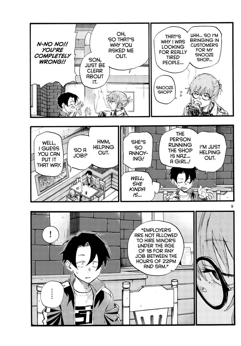Yofukashi no Uta Chapter 36 page 9