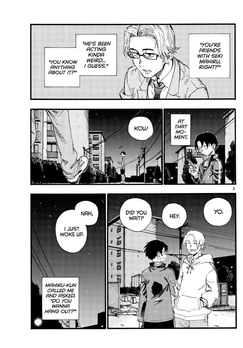 Yofukashi no Uta Chapter 37 page 3