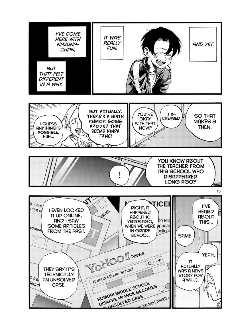 Yofukashi no Uta Chapter 37 page 15