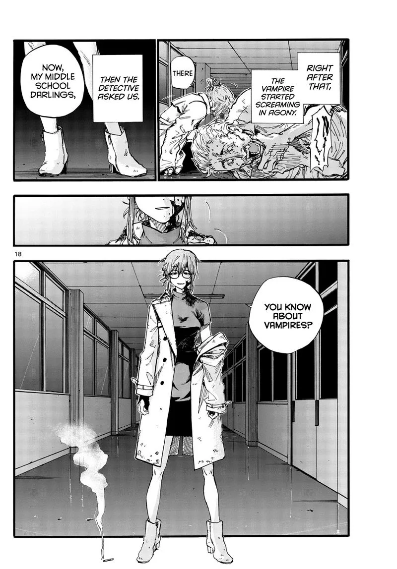 Yofukashi no Uta Chapter 38 page 17