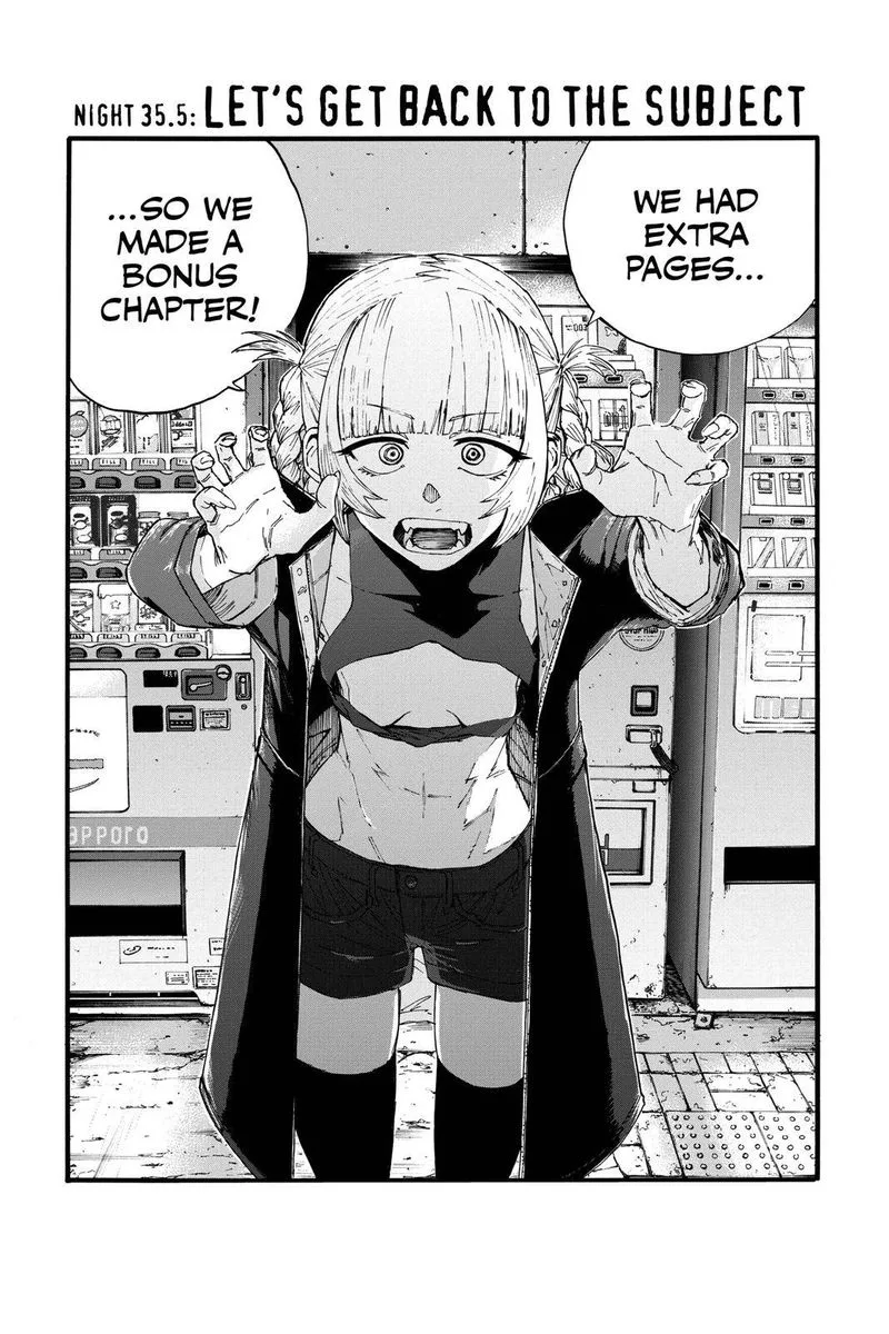 Yofukashi no Uta Chapter 39.5 page 1