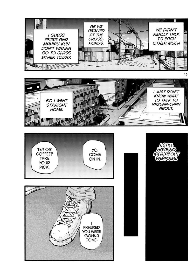 Yofukashi no Uta Chapter 39 page 15