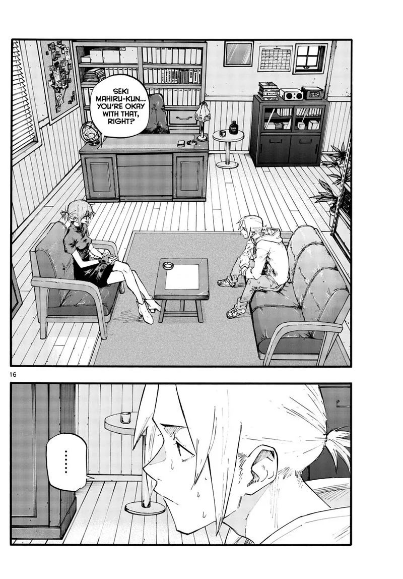 Yofukashi no Uta Chapter 39 page 16