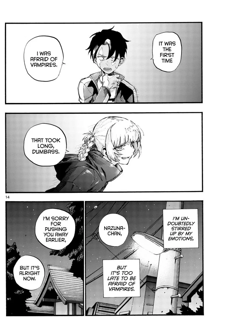 Yofukashi no Uta Chapter 40 page 14