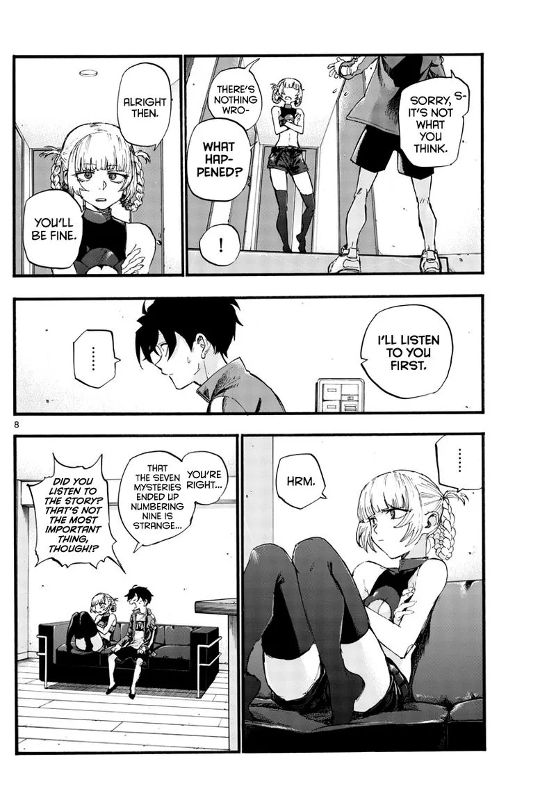 Yofukashi no Uta Chapter 40 page 8