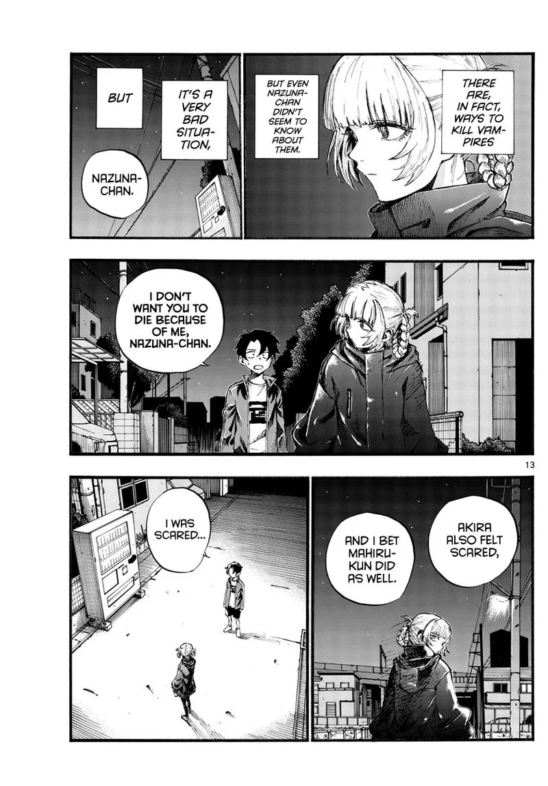 Yofukashi no Uta Chapter 40 page 13