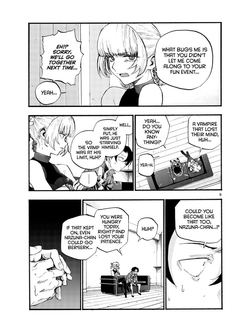 Yofukashi no Uta Chapter 40 page 9