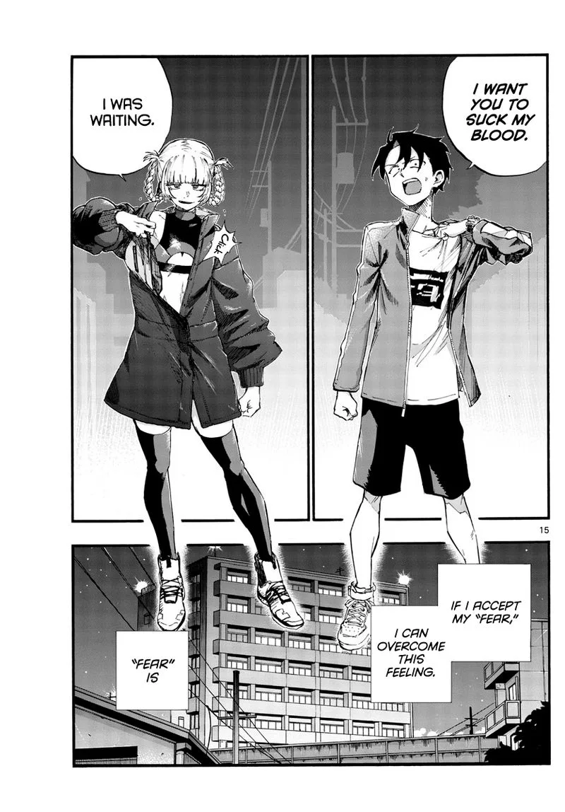 Yofukashi no Uta Chapter 40 page 15