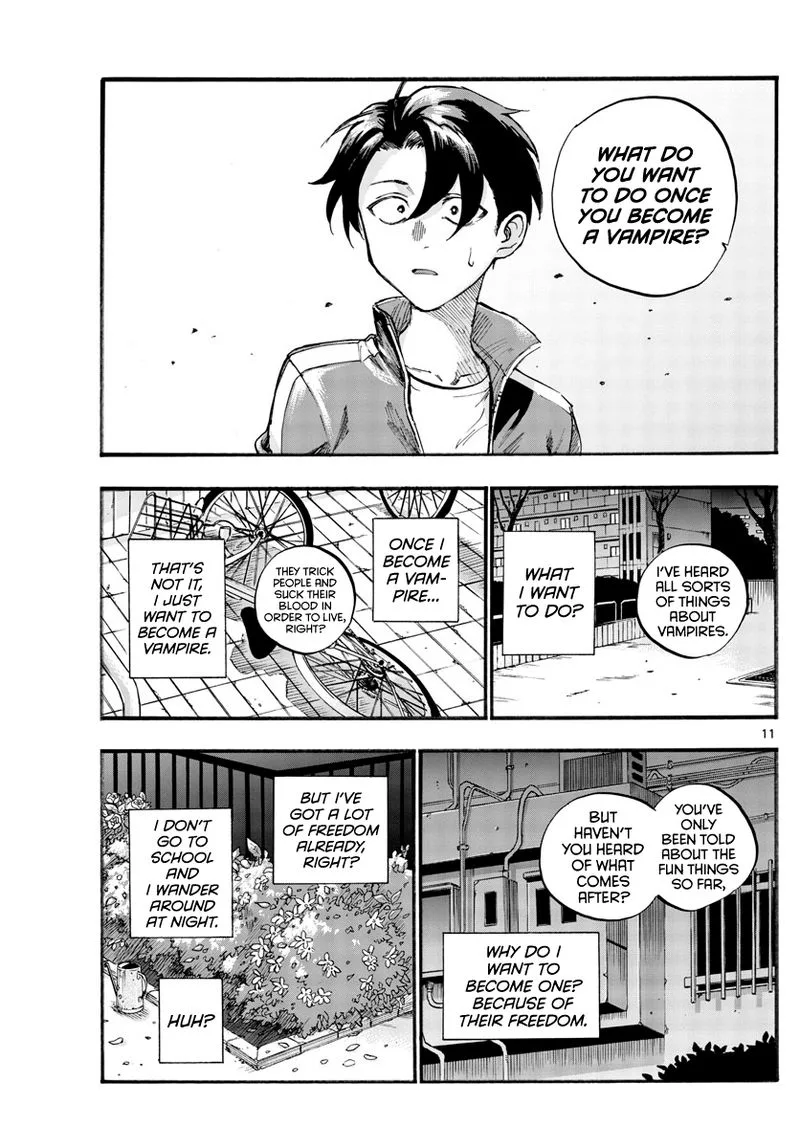 Yofukashi no Uta Chapter 41 page 11