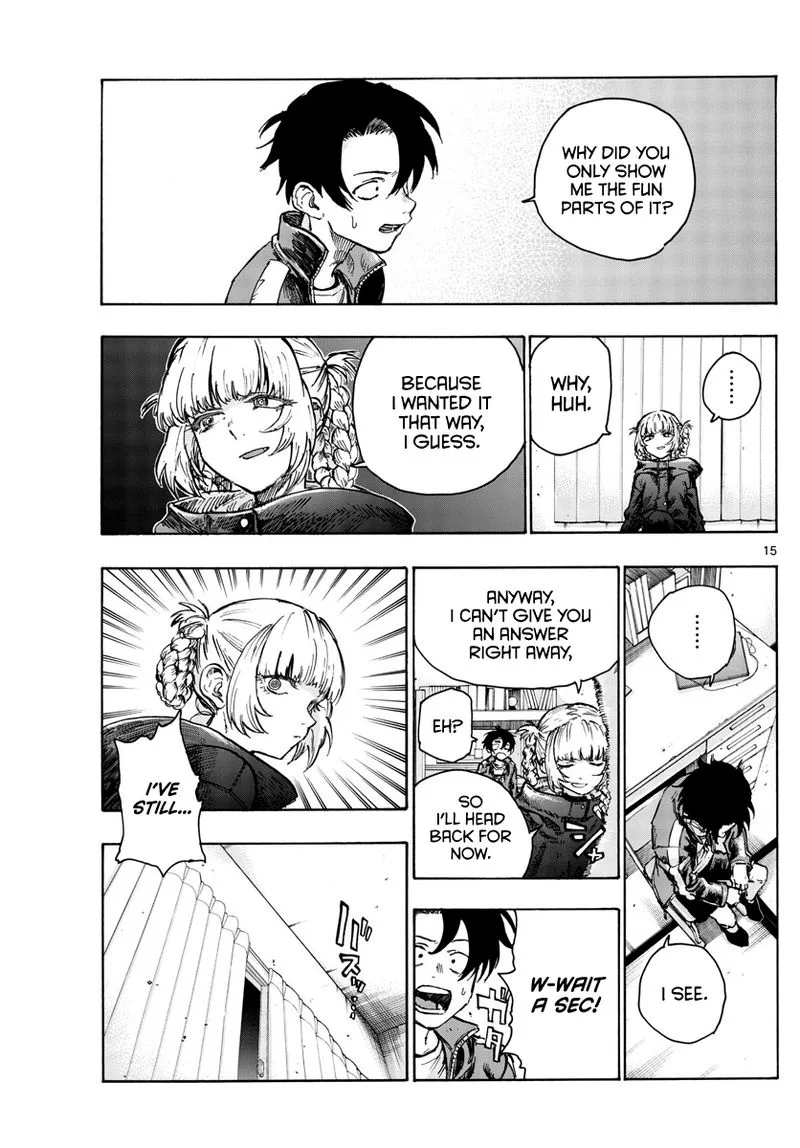 Yofukashi no Uta Chapter 42 page 15
