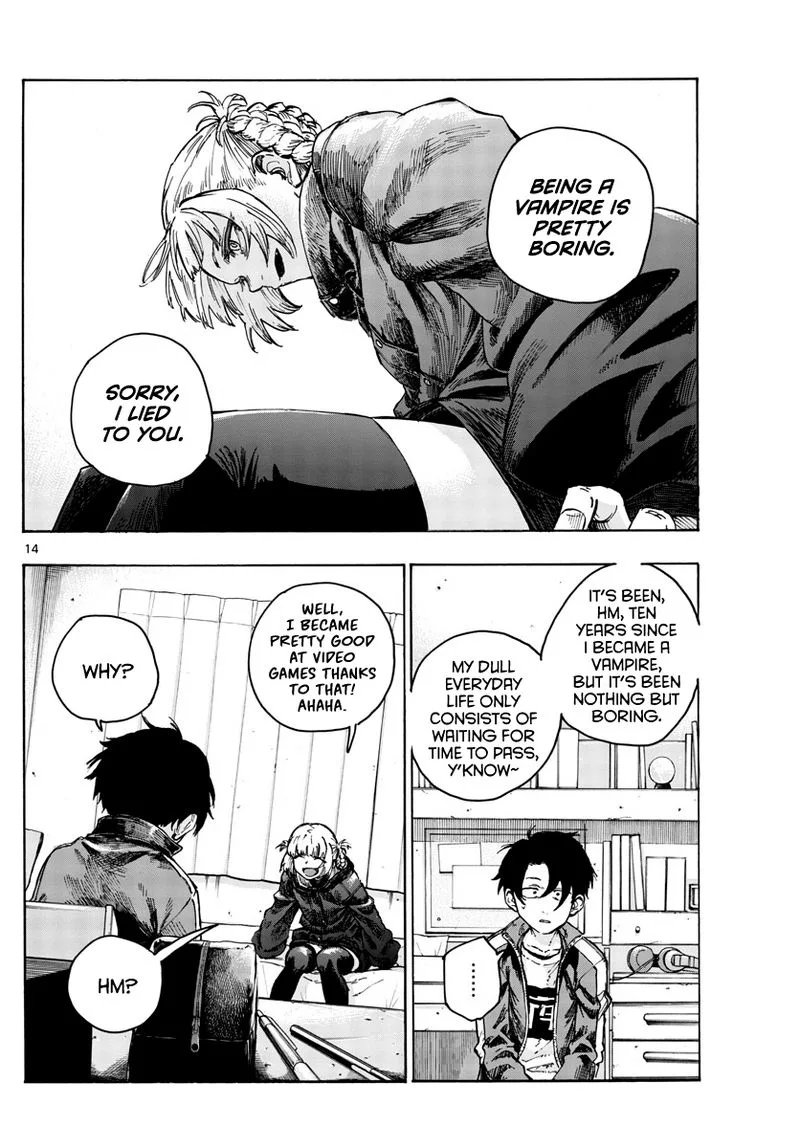 Yofukashi no Uta Chapter 42 page 14