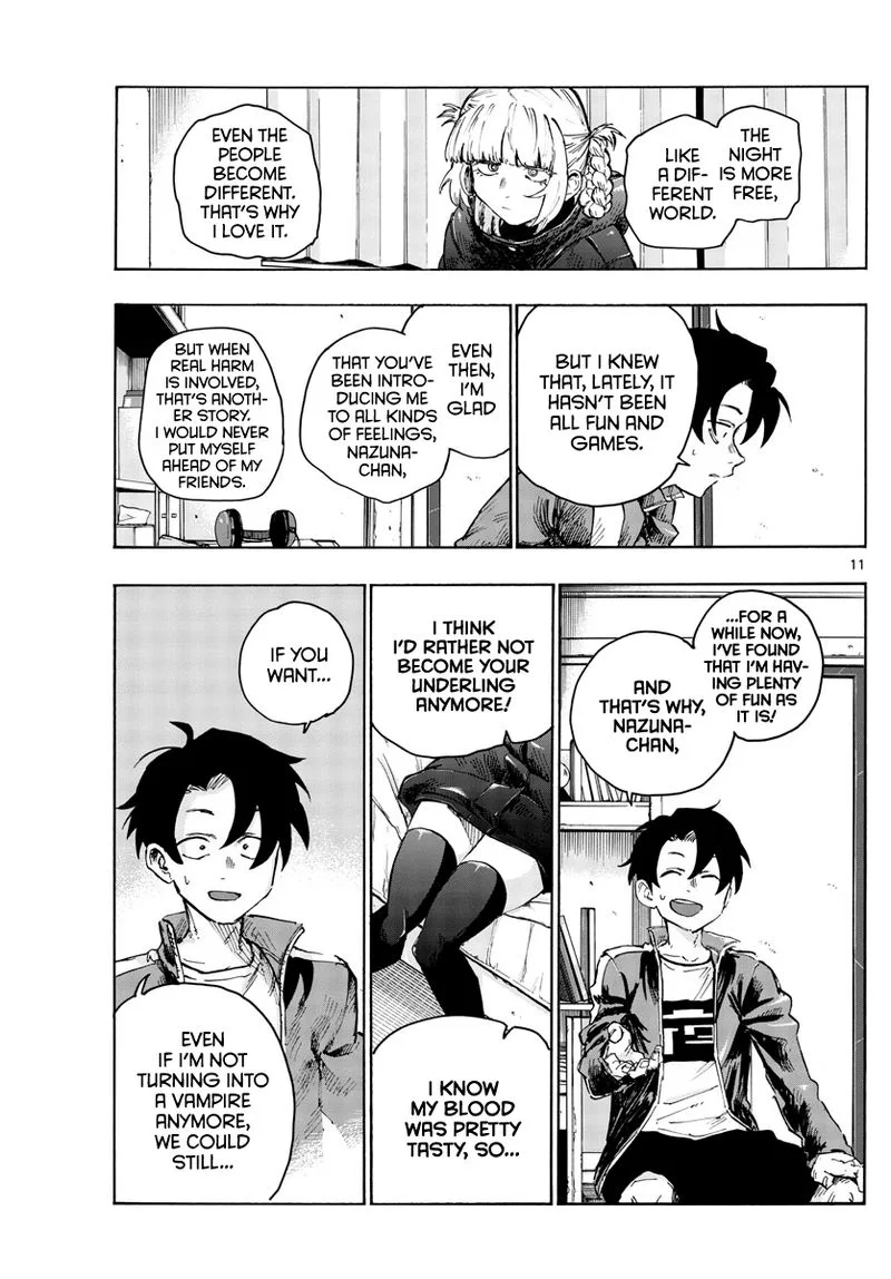 Yofukashi no Uta Chapter 42 page 11