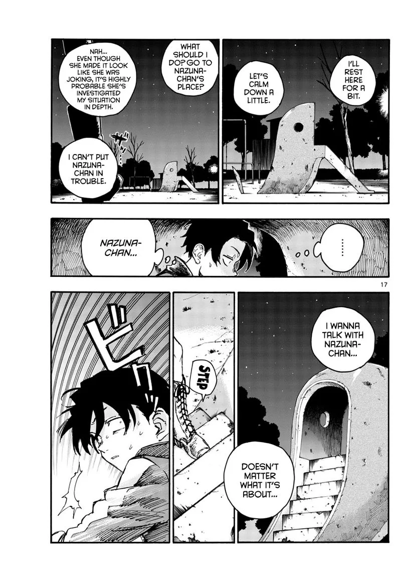 Yofukashi no Uta Chapter 43 page 17