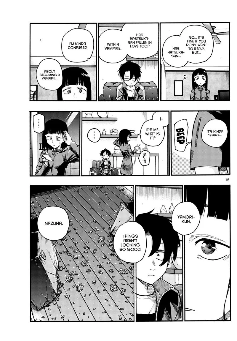Yofukashi no Uta Chapter 44 page 15