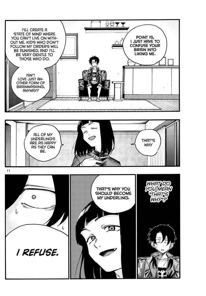 Yofukashi no Uta Chapter 45 page 10