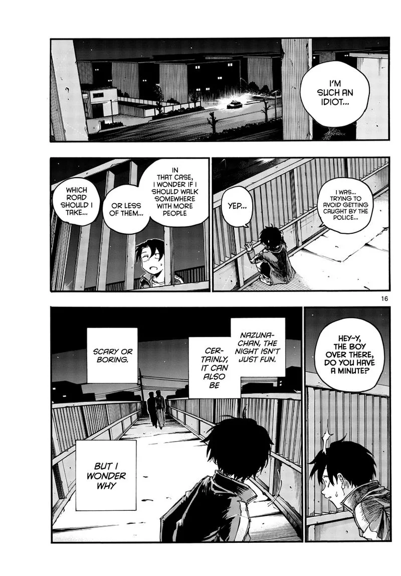 Yofukashi no Uta Chapter 45 page 15