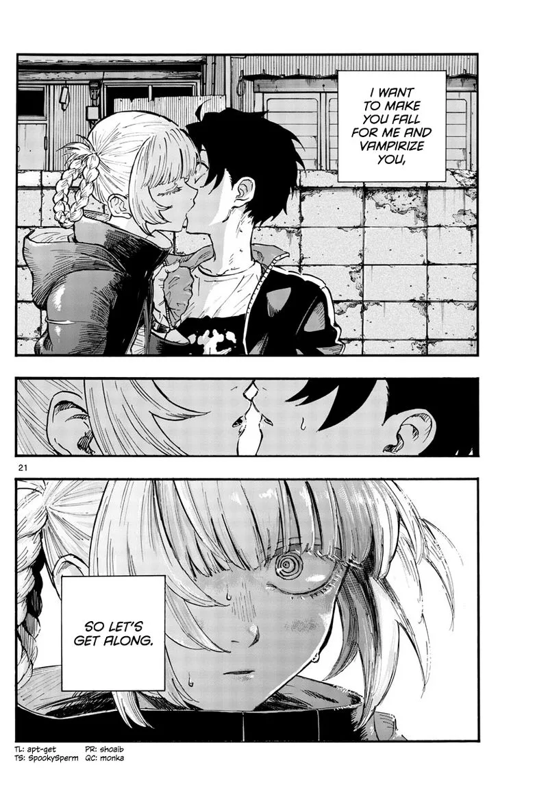 Yofukashi no Uta Chapter 46 page 21