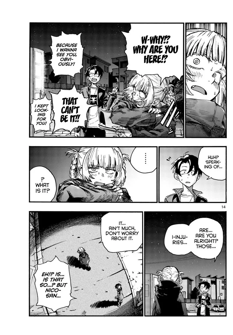 Yofukashi no Uta Chapter 46 page 14