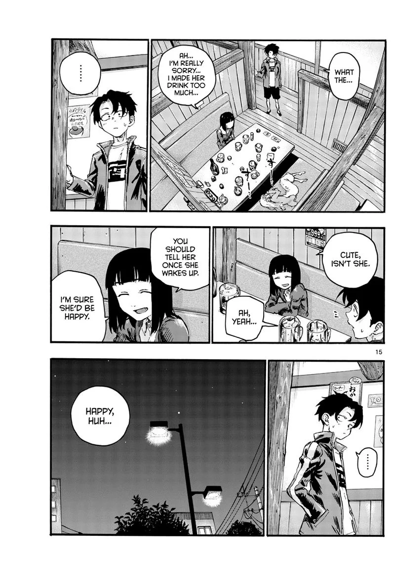 Yofukashi no Uta Chapter 47 page 15