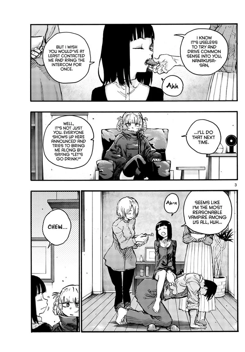 Yofukashi no Uta Chapter 47 page 3