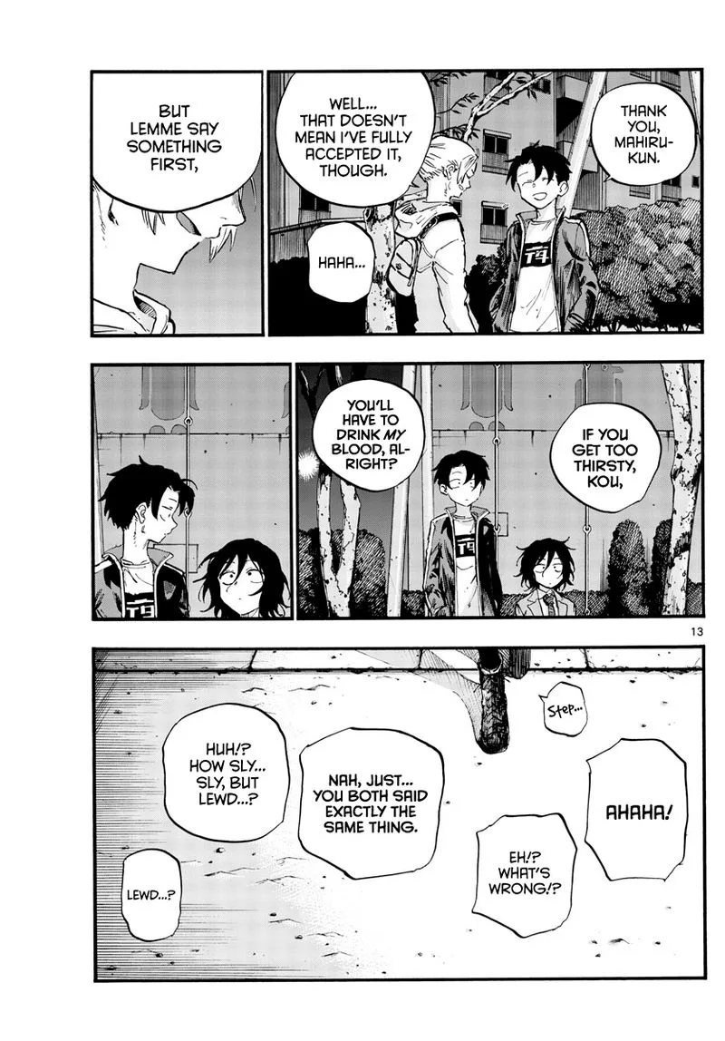 Yofukashi no Uta Chapter 48 page 13