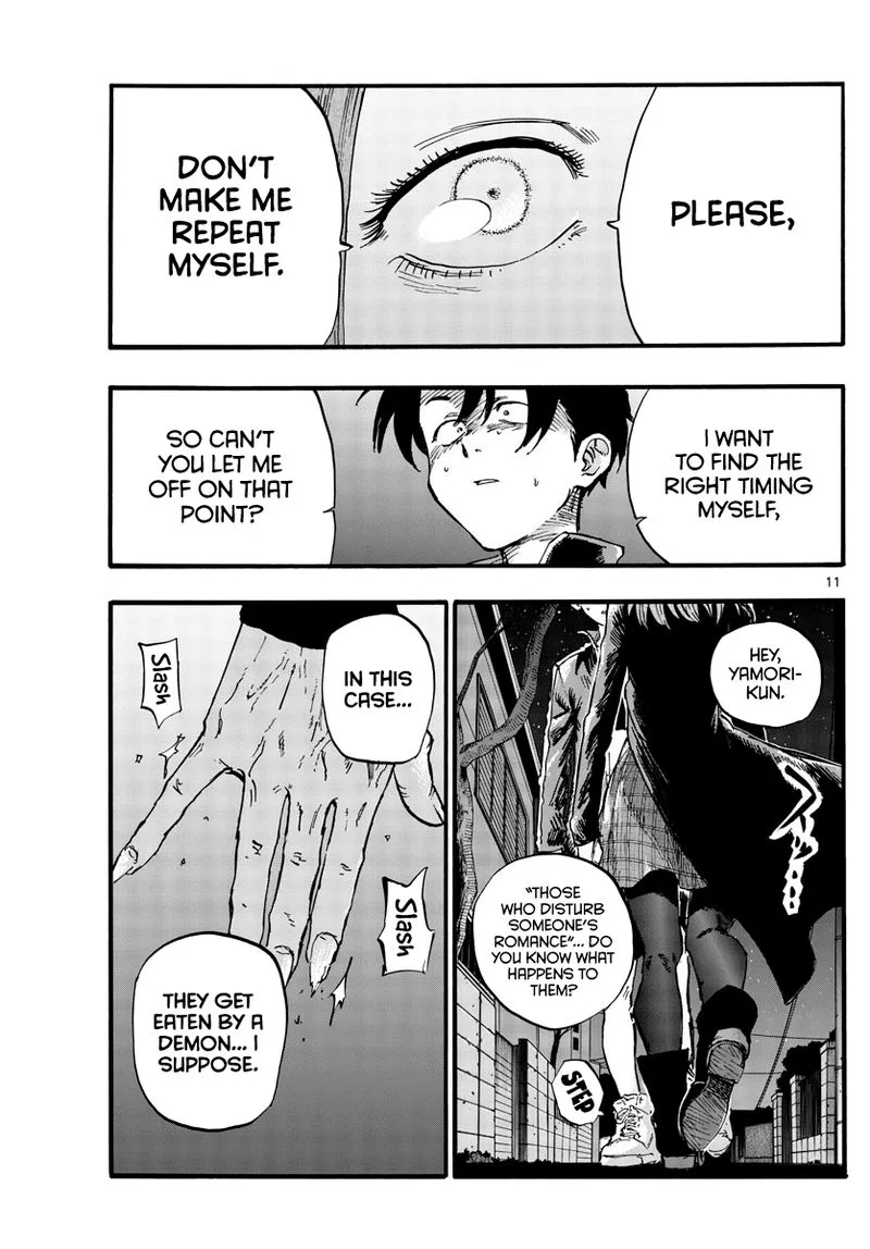 Yofukashi no Uta Chapter 49 page 11