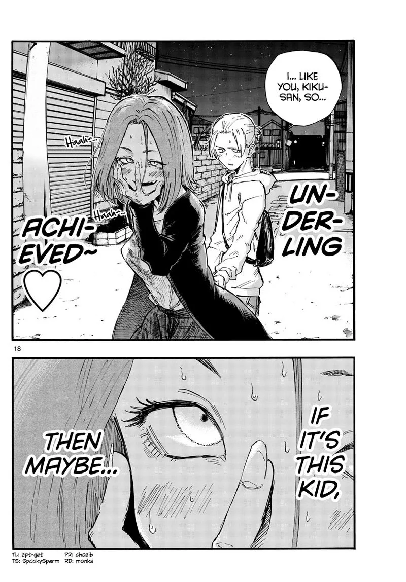 Yofukashi no Uta Chapter 49 page 18
