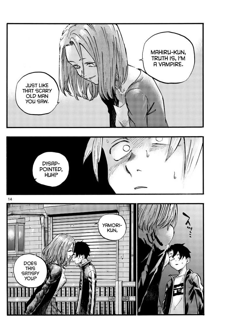 Yofukashi no Uta Chapter 49 page 14