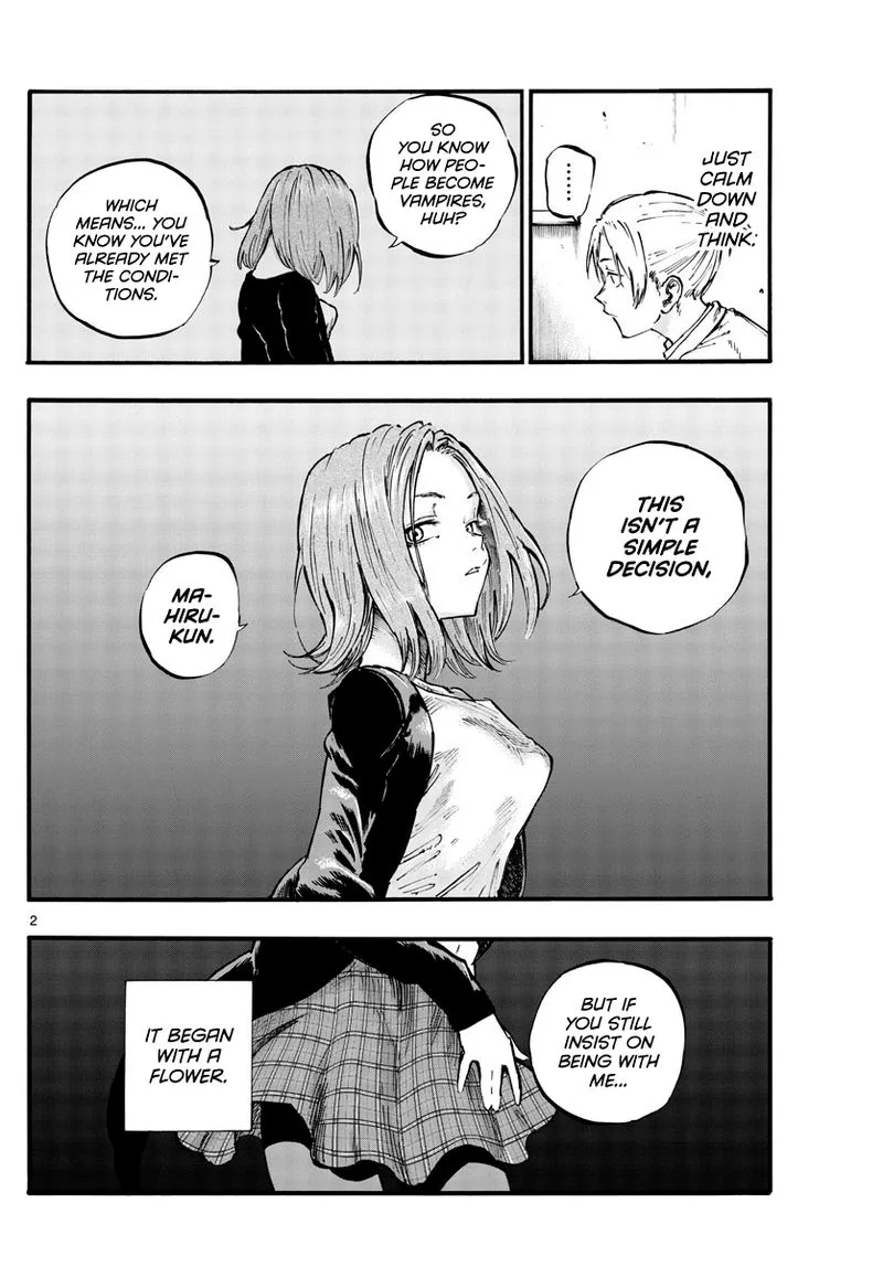 Yofukashi no Uta Chapter 50 page 2
