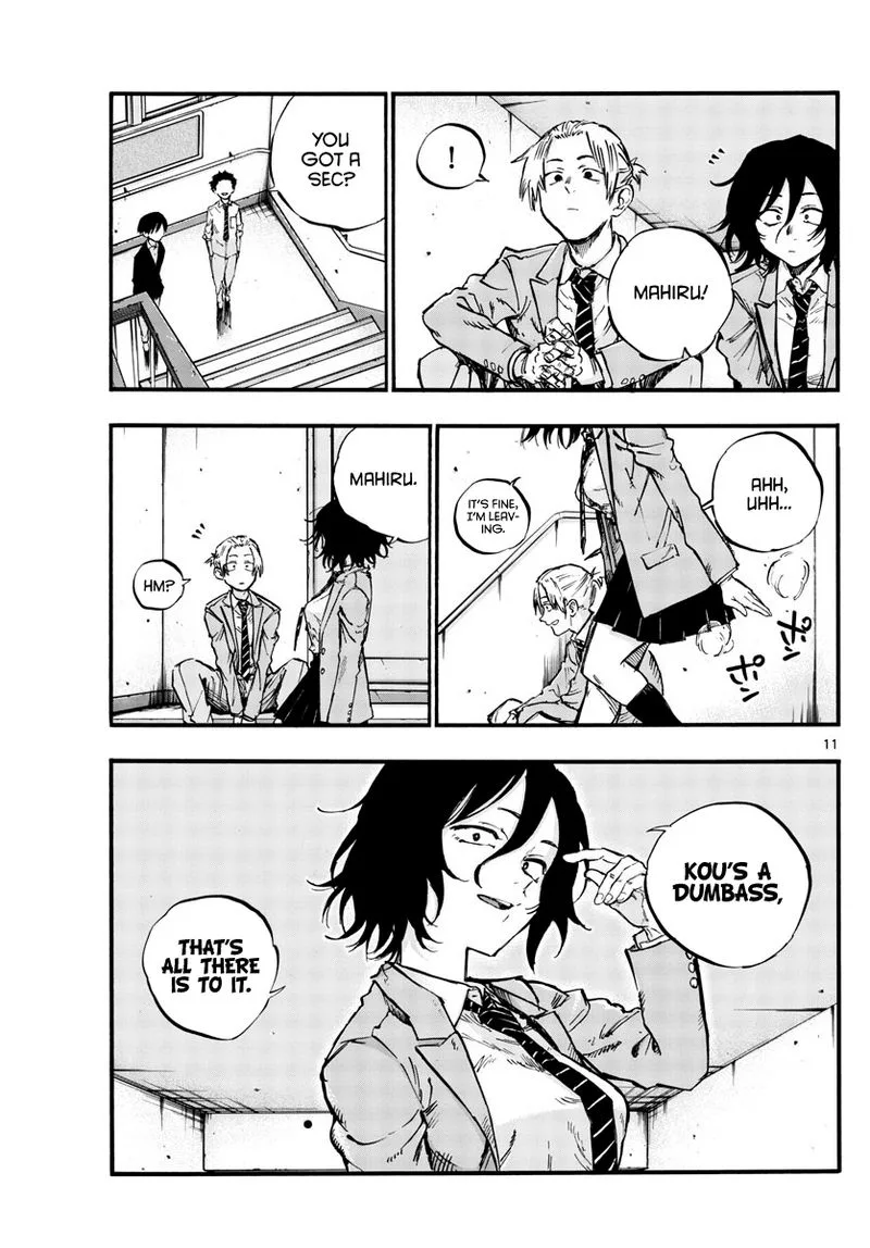 Yofukashi no Uta Chapter 50 page 11
