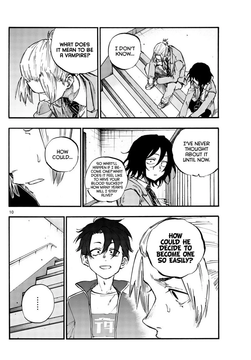 Yofukashi no Uta Chapter 50 page 10