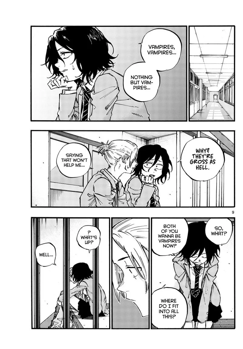 Yofukashi no Uta Chapter 50 page 9
