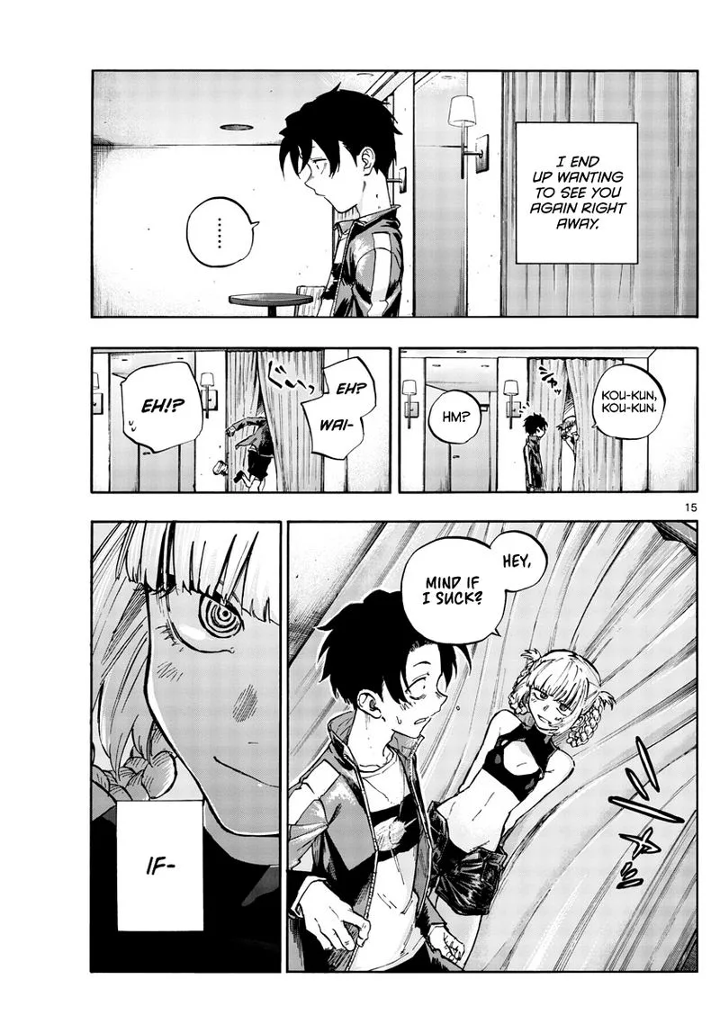 Yofukashi no Uta Chapter 51 page 15