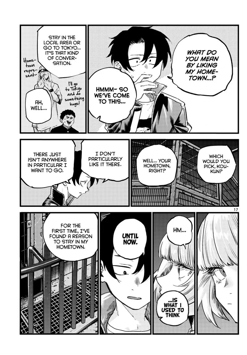 Yofukashi no Uta Chapter 52 page 17