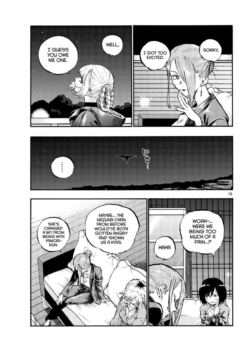 Yofukashi no Uta Chapter 53 page 15