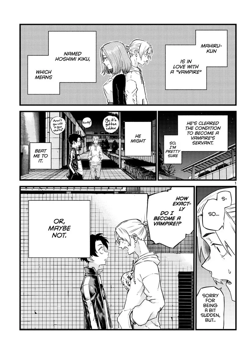 Yofukashi no Uta Chapter 54 page 1