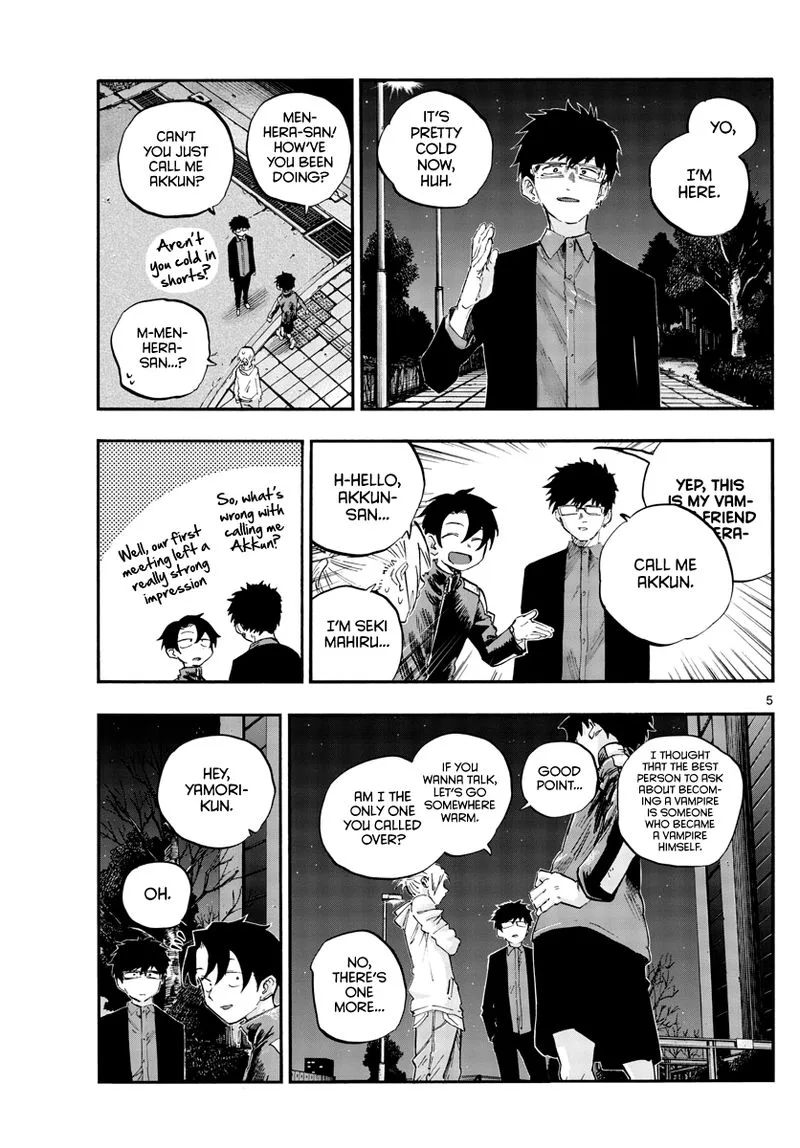 Yofukashi no Uta Chapter 54 page 5