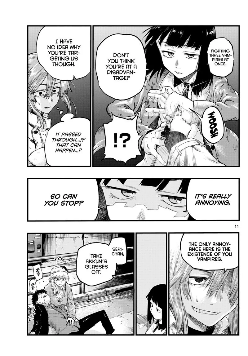 Yofukashi no Uta Chapter 55 page 11