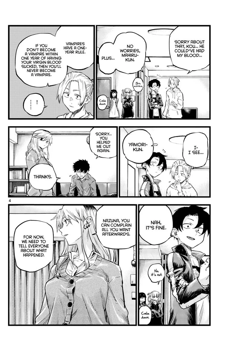Yofukashi no Uta Chapter 56 page 4
