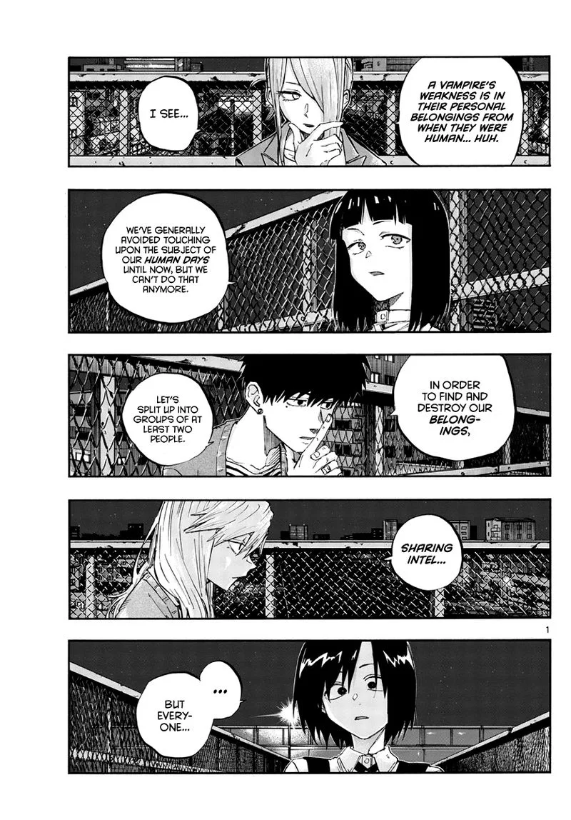 Yofukashi no Uta Chapter 57 page 1