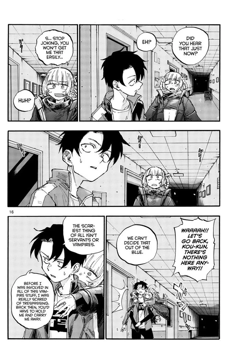 Yofukashi no Uta Chapter 57 page 16