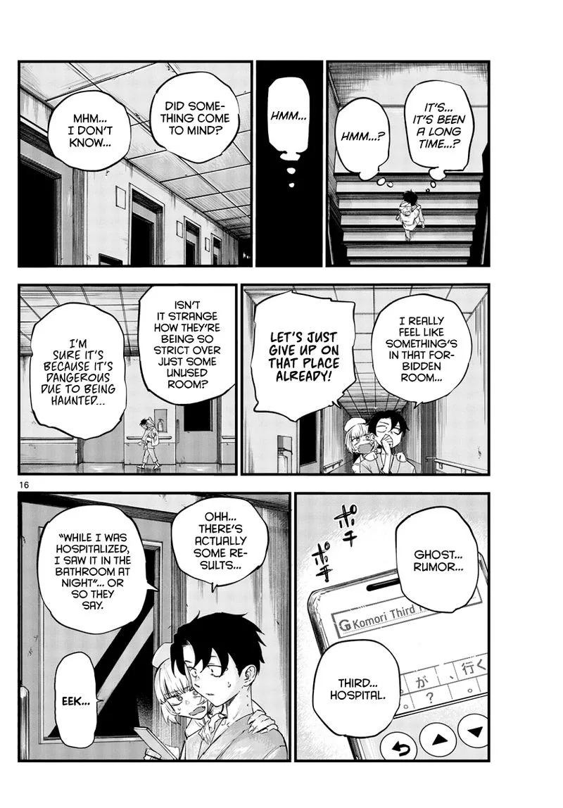 Yofukashi no Uta Chapter 58 page 16
