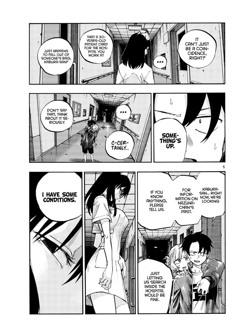 Yofukashi no Uta Chapter 58 page 5