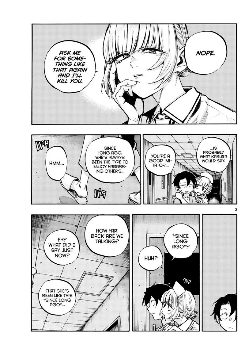 Yofukashi no Uta Chapter 59 page 3