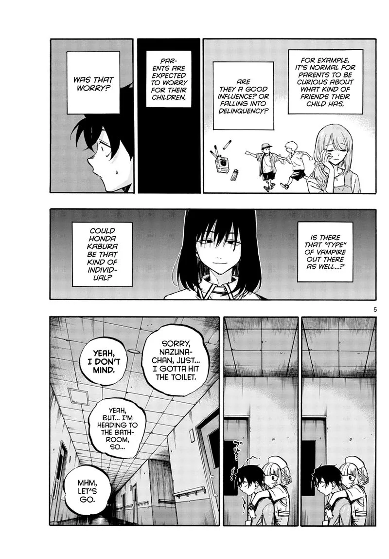 Yofukashi no Uta Chapter 59 page 5