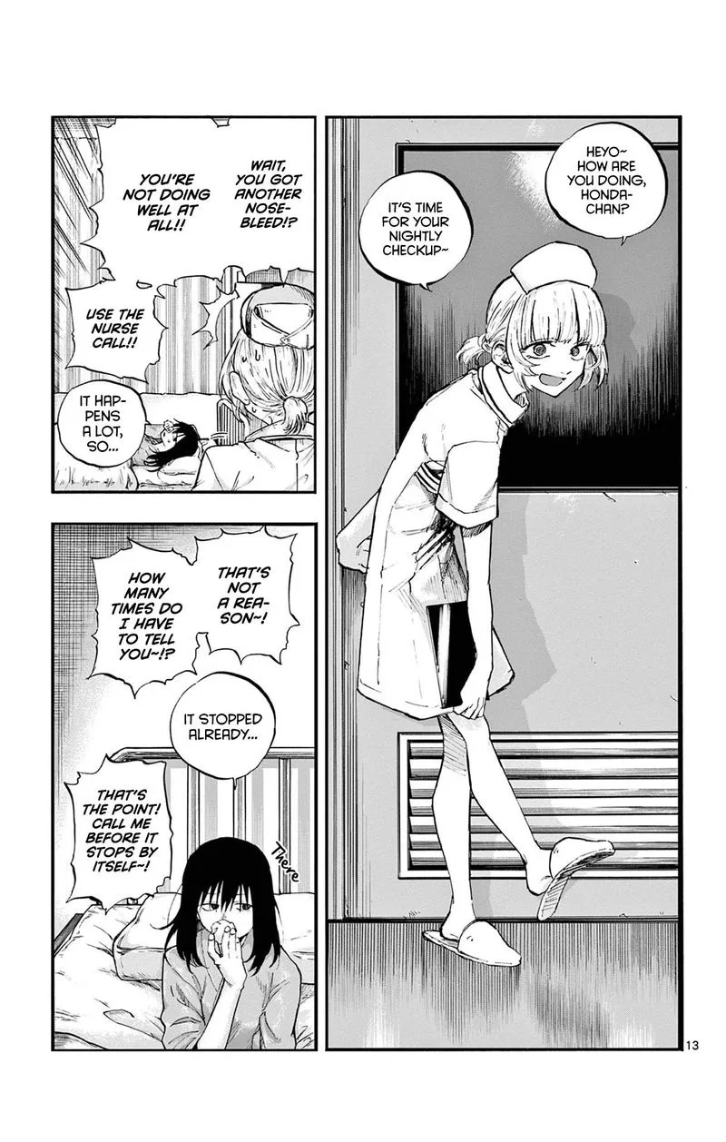 Yofukashi no Uta Chapter 60 page 13