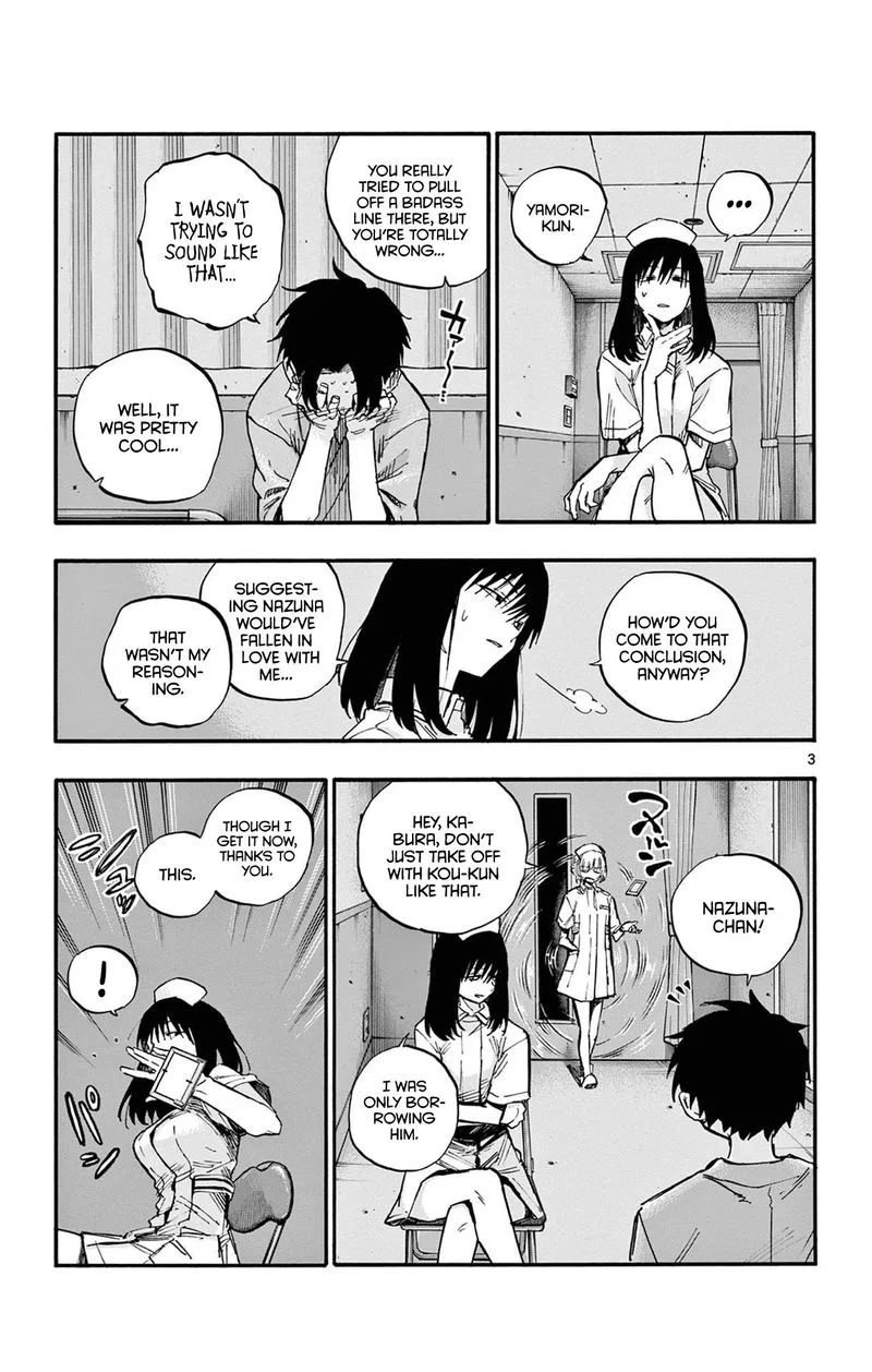 Yofukashi no Uta Chapter 60 page 3
