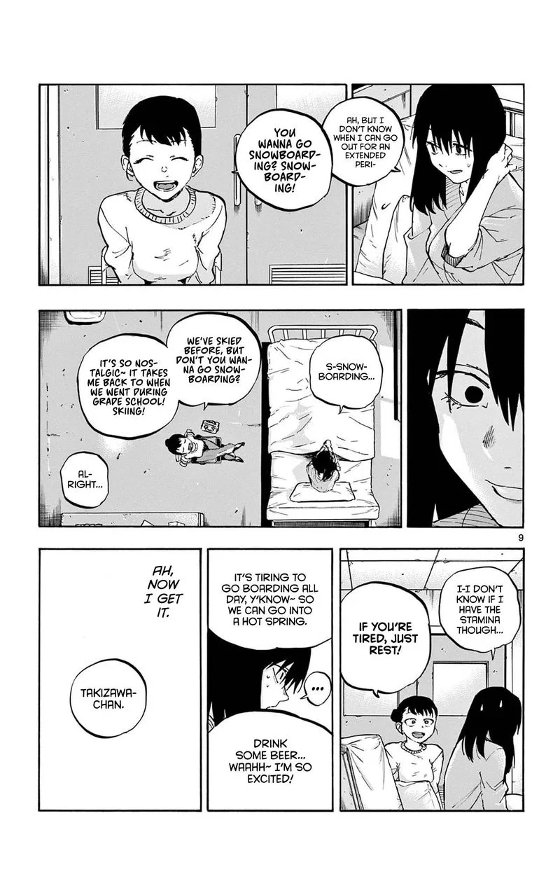 Yofukashi no Uta Chapter 62 page 9